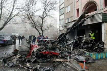 Interior Minister, 16 other die as helicopter crashes in Ukraine