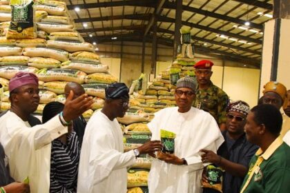 Buhari commends Sanwo-Olu for Imota Rice Mill
