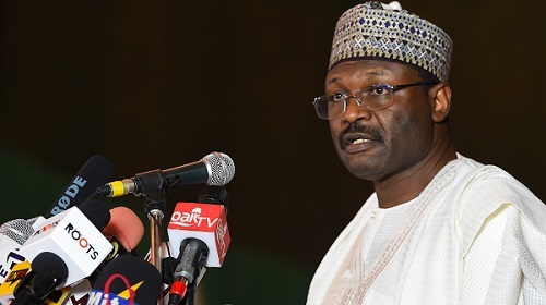 Professor Yakubu Mohammed, INEC chairman, who conducted the most fraudulent election in Nigeria