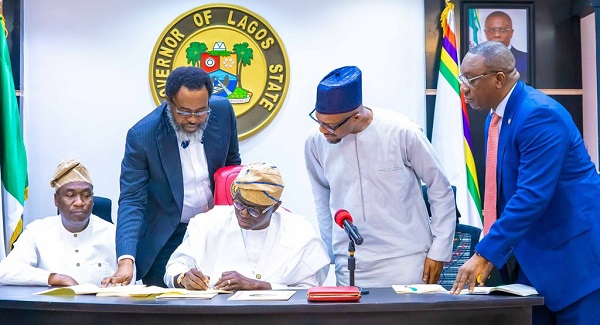 SANWO-OLU SIGNS N1.76 TRILLION LAGOS ‘BUDGET OF CONTINUITY’ INTO LAW