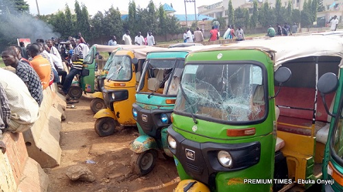 Tricycle operators on war path with touts, fake revenue agents