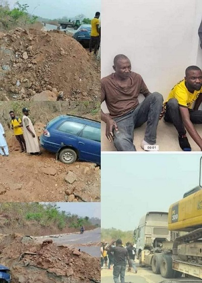 Yahaya bello digging roads in Kogi to interrupt elections