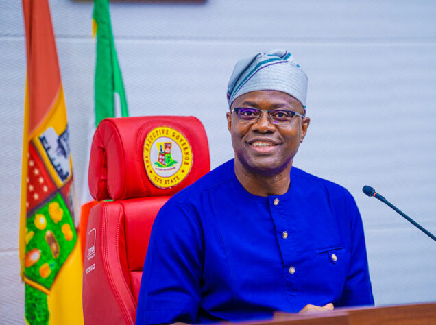 HE, Seyi Makinde, governor of Oyo State