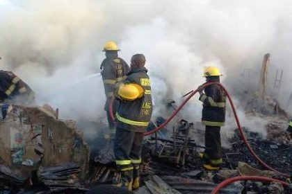 Fire razes spare parts market in Olodi Apapa