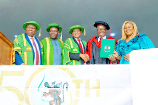 Zenith Bank CEO receives doctorate degree from University of Nigeria, Nsukka