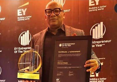 Mitchell Elegbe is Entrepreneur of the Year