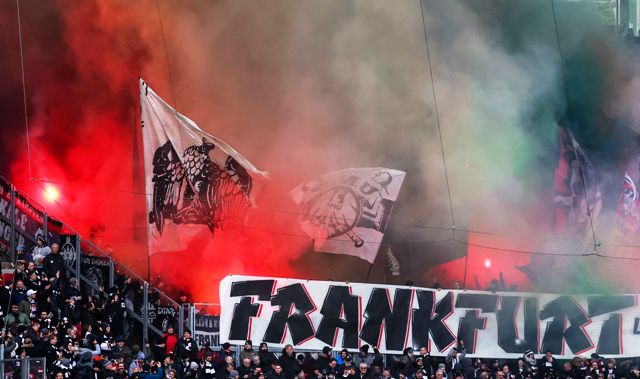 Frankfurt fans not allowed to attend Champions League game