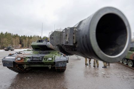 Ukraine war depletes stocks of German stock of tanks
