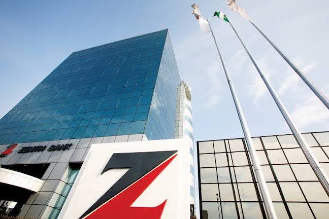 Headquarters of Zenith Bank in Victoria Island, Lagos