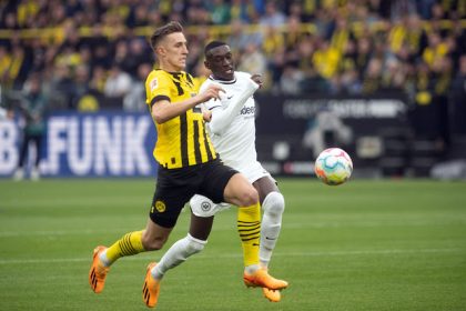 Borussia Dortmund will be without defender Nico Schlotterbeck but they enter Friday's derby match at Bochum with "a healthy dose of confidence" as Bundesliga leaders, coach Edin Terzic has said. Photo: Bernd Thissen/dpa