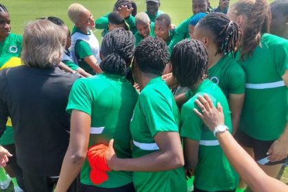 Super Falcons in training camp at the Atalya Camp in Turkey