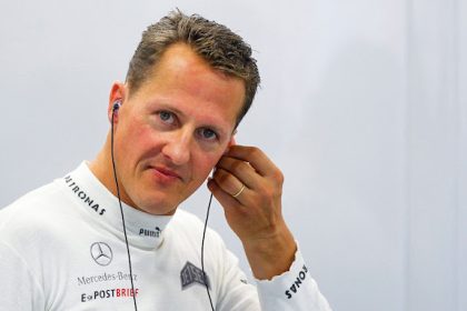 Formula 1 driver Michael Schumacher during training for the Formula 1 Grand Prix. A fictitious interview with former racing driver Michael Schumacher in a German magazine causes a stir. Photo: Diego Azubel/EPA FILES/dpa