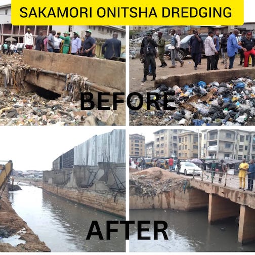 Impact of dredging and desalting along the river in Onitsha, the commercial city of Anambra State