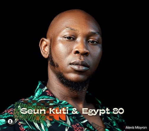 Seun Kuti, Nigerian Afrobeat musician on fire with policemen