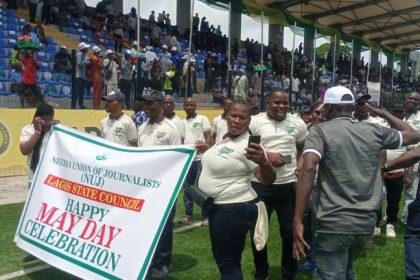 Sanwo-Olu salute workers on May Day rally in Lagos