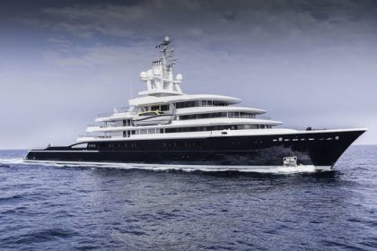 The Luna luxury yacht