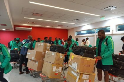 The highly-motivated Flying Eagles arriving in Santiago del Estero on Thursday