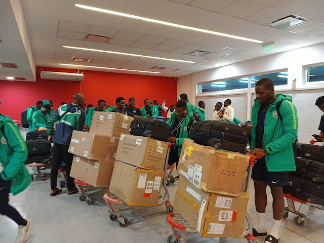 The highly-motivated Flying Eagles arriving in Santiago del Estero on Thursday
