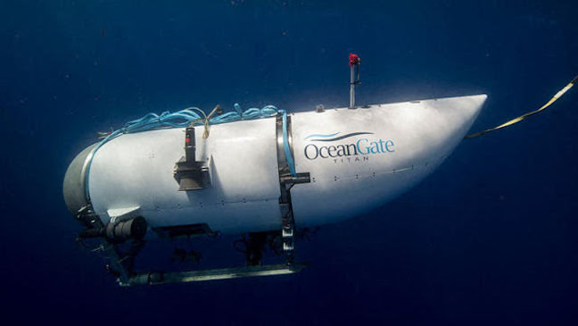 OceanGate, the submarine conveying the tourists to the shipwrecked Titanic under sea