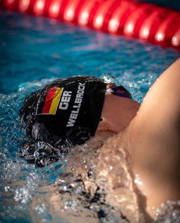 German Olympic swimming bronze medallist Sarah Wellbrock