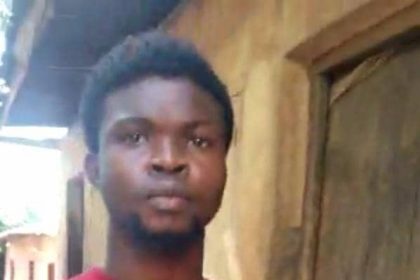 Samuel Ebuka Umenze, an indigene of Amesi, Aguata Local Government Area, Anambra State is a first-year student of Agric Extension in UNN arrested for allegedly vandalizing EEDC armoured cables, others