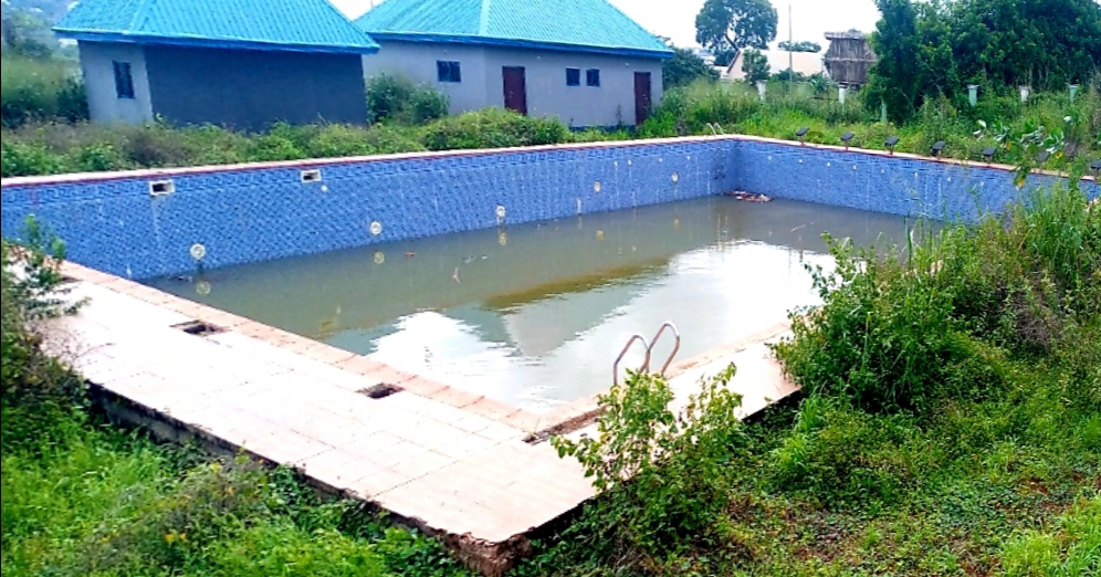 Reptiles, weeds taking over N100m Anambra swimming pool