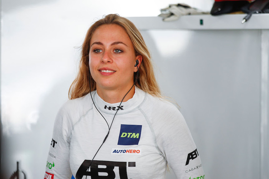 Sophia Flörsch is first woman to earn points in F3 race Sophia Flörsch, first woman to earn points in F3