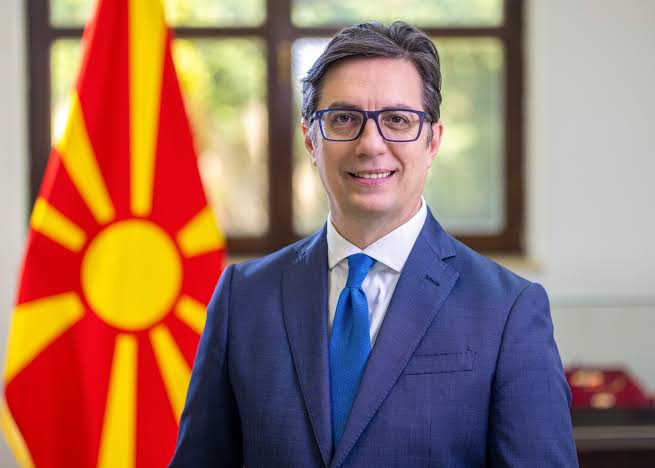 Stevo Pendarovski, the President of North Macedonia