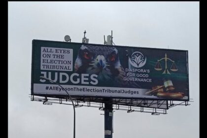 All Eyes on the judiciary, billboards brought down
