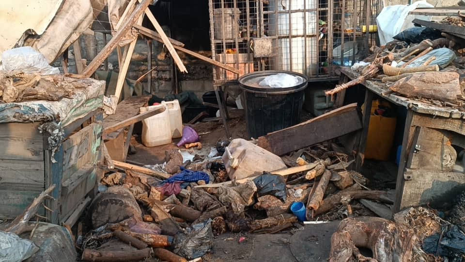 OCHA Brigade demolishes shanties,criminals hideout in Anambra community