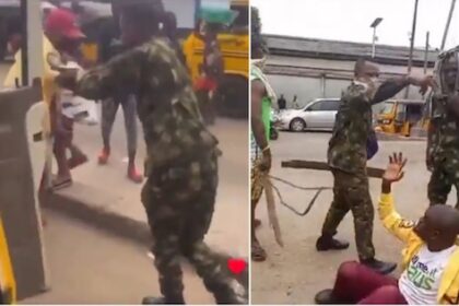 LASTMA, soldiers engage themselves in physical abuse in Lagos
