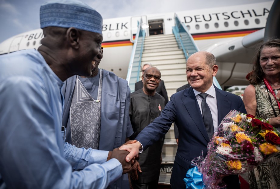 Germany to buy Nigerian gas as Olaf arrives