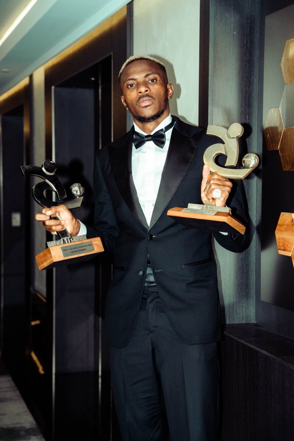 Osimhen, others win big at CAF Awards