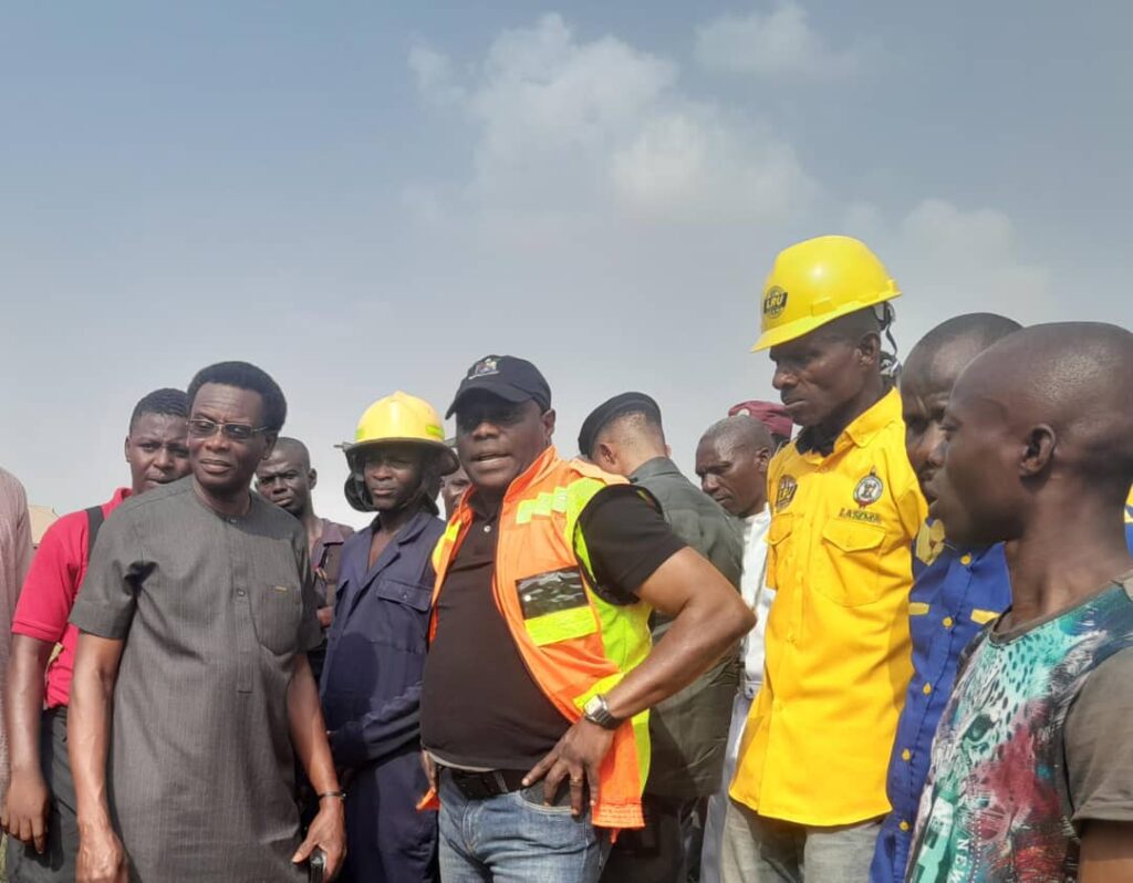 Gas explosion: LASEMA warns residents of Artists Village