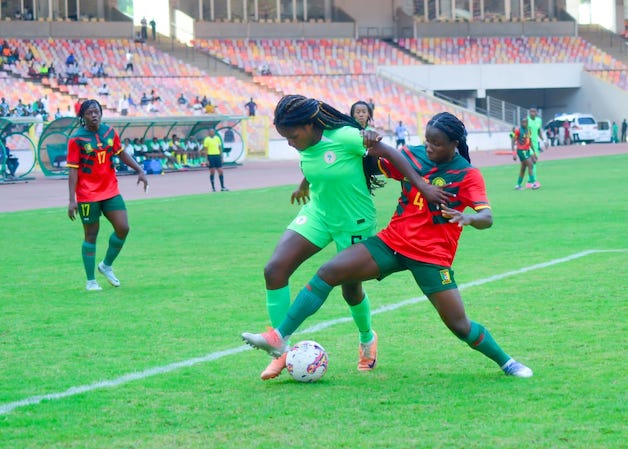 Falcons beat Lioness of Cameroon 1-0