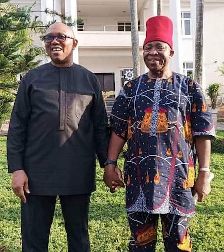 Peter Obi and Chief Victor Umeh