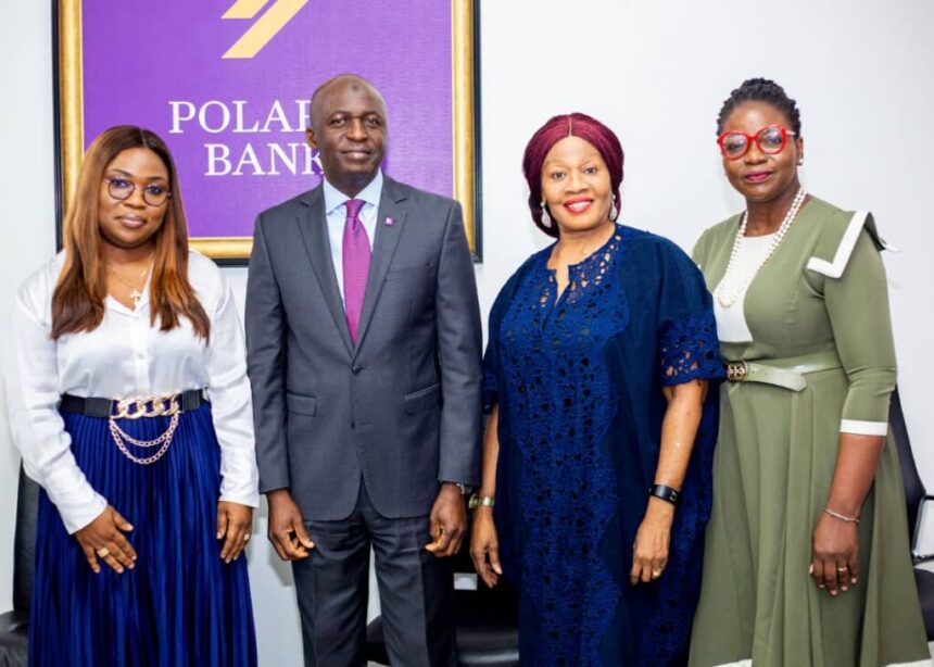 L-R: Guest Speaker, Solape Akinpelu; Polaris Bank's Managing Director/CEO, Kayode Lawal; another Guest Speaker, Dr. Ifeyinwa Nwakwesi and Group Head, Customer Experience & Value Management; Mrs. Bukola Oluyadi, at the International Women's Day (IWD) Webinar hosted by Polaris Bank in Lagos recently.