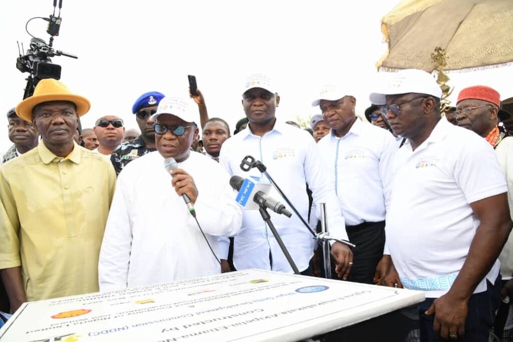 President Tinubu inaugurates N24b Ogbia Nembe Road