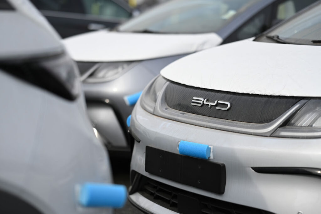 Electric car imports from China rise sharply in Germany
