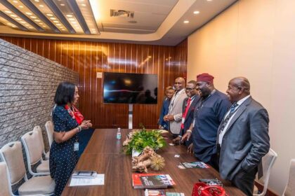 Photo caption (L - R): The Executive Vice President, Intra-African Trade Bank at the Afreximbank, Mrs. Kanayo Awani; the NDDC Managing Director, Dr. Samuel Ogbuku, the former NDDC MD, Chief Timi Alaibe and the Senate Committee Chairman on NDDC, Senator Asuquo Ekpenyong at the 31st Annual Meeting (AAM) of the African Export-Import Bank, Afreximbank, in Nassau, the Bahamas.