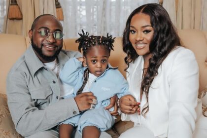 Davido, Chioma and their lovely girl