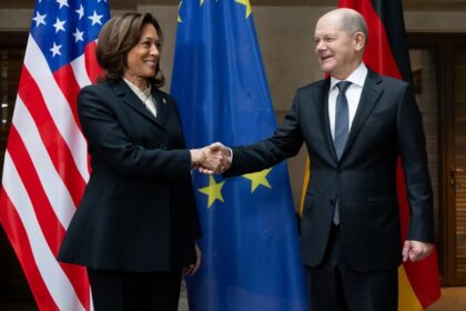 Olaf Scholz access qualities of Kamala Harris