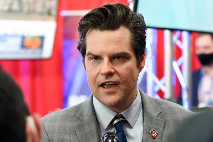 Congressman, Matt Gaetz is AG of the United States