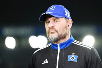 Hamburg coach Steffen Baumgart