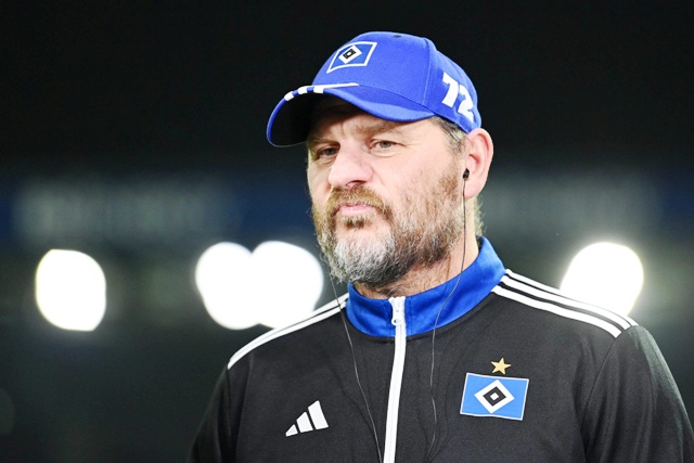 Hamburg coach Steffen Baumgart