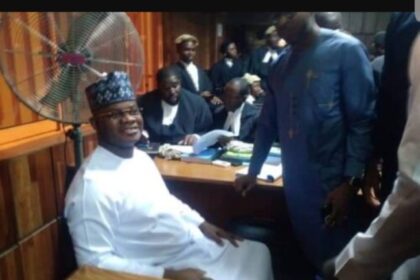 Yahaya Bello in Court