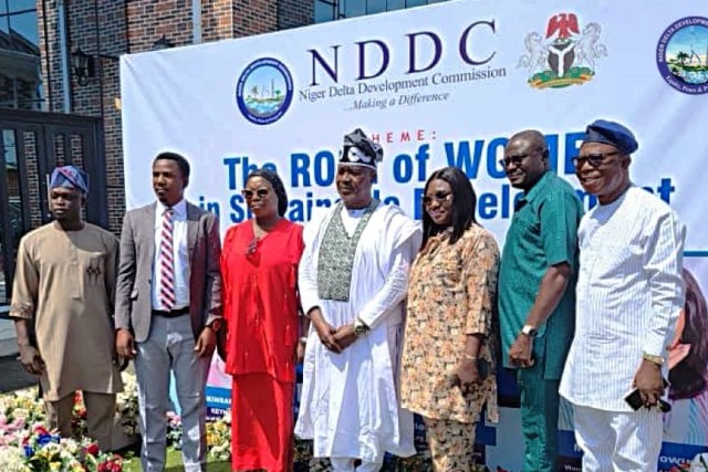 NDDC at women day in Akure