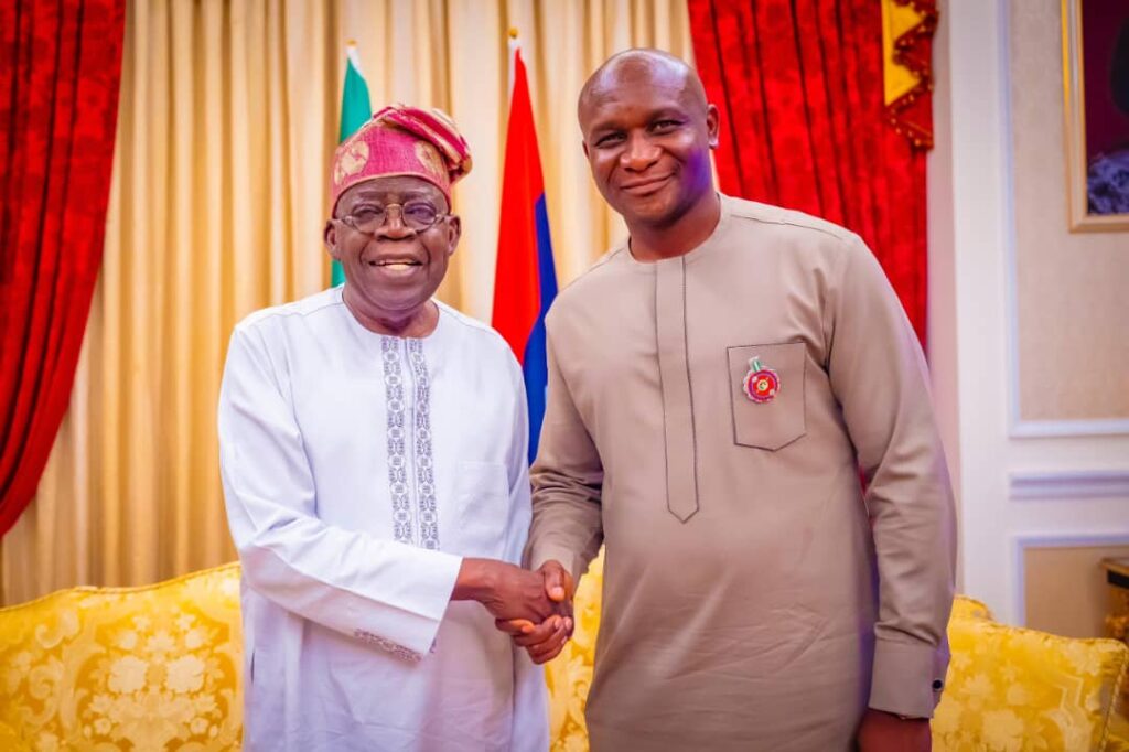 NDDC boss, Ogbuku visits President Tinubu at Christmas