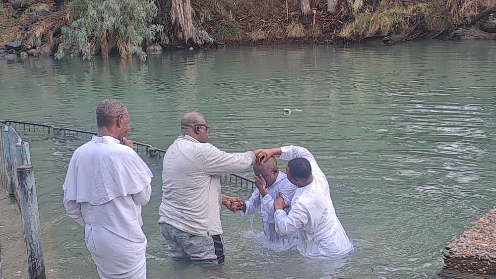 Lagos Christian Pilgrims baptise st River Jordan, ride on Sea of Galilee, return to Jordan