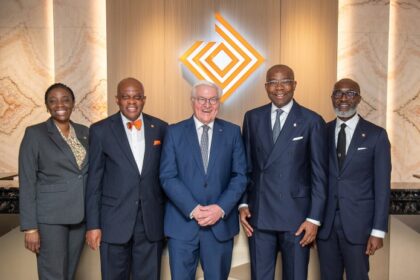 Access Bank hosts German President